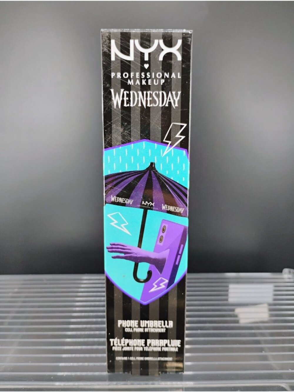 NYX Wednesday Phone Umbrella Cell Phone Attachment Limited Edition